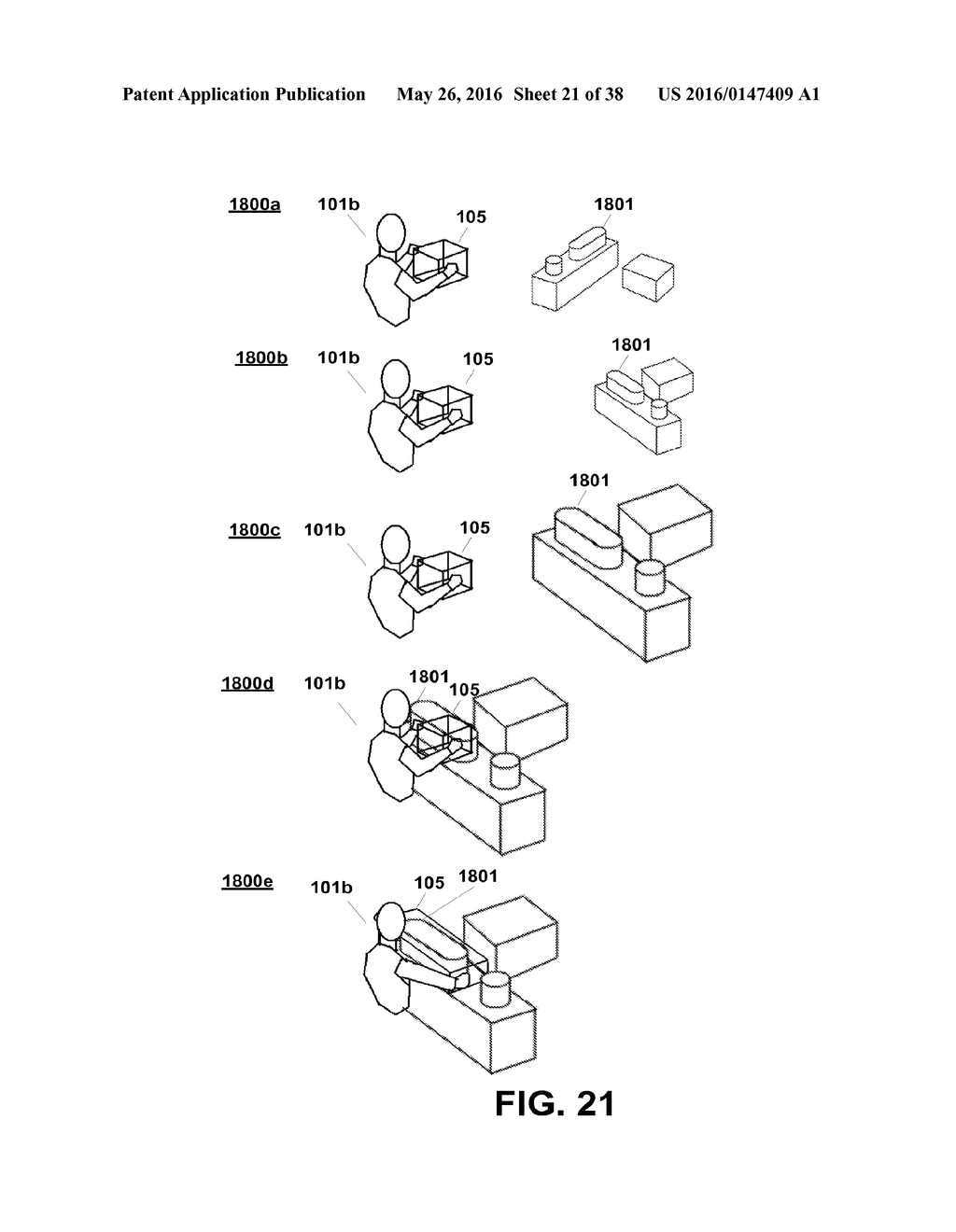 SYSTEMS AND METHODS FOR HUMAN-COMPUTER INTERACTION USING A TWO-HANDED     INTERFACE - diagram, schematic, and image 22