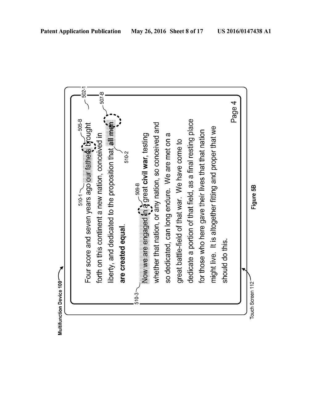 DEVICE, METHOD, AND GRAPHICAL USER INTERFACE WITH A DYNAMIC GESTURE     DISAMBIGUATION THRESHOLD - diagram, schematic, and image 09