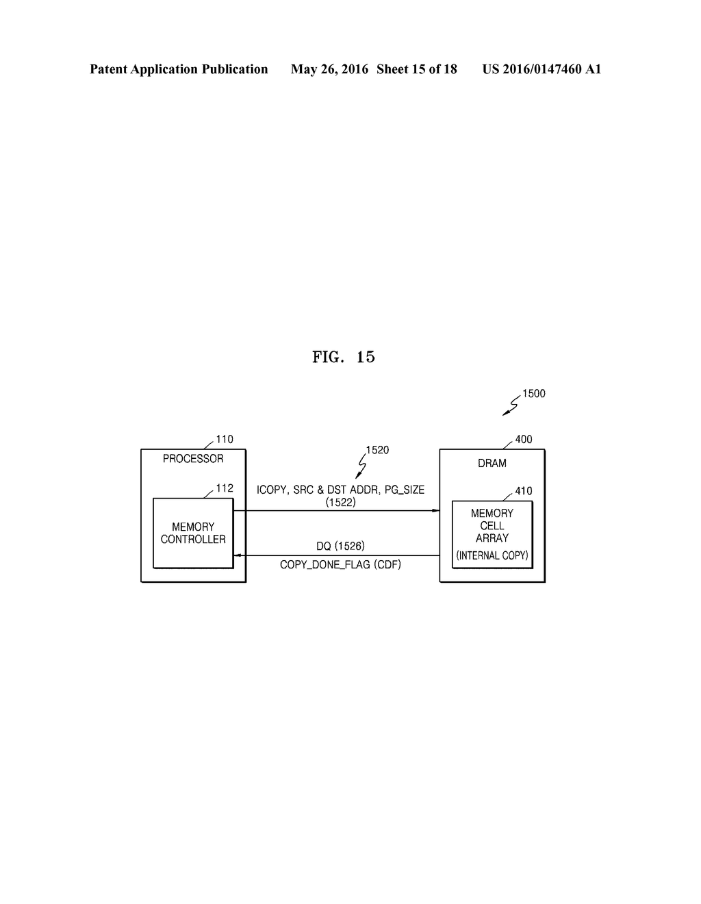 MEMORY DEVICE THAT PERFORMS INTERNAL COPY OPERATION - diagram, schematic, and image 16