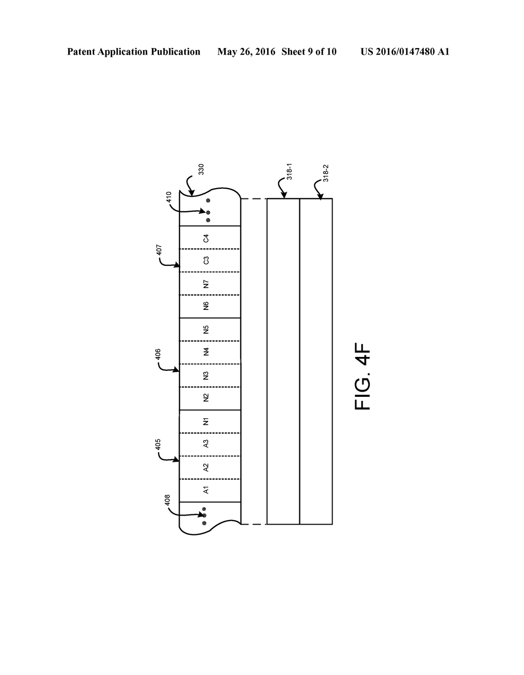 DATA STORAGE MANAGEMENT IN A MEMORY DEVICE - diagram, schematic, and image 10