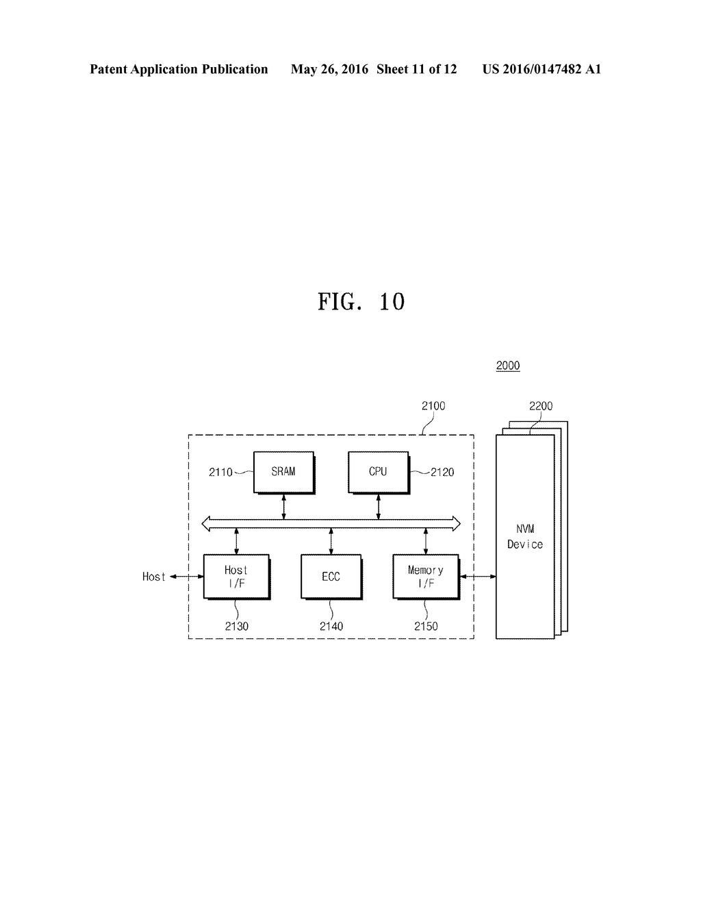 STORAGE DEVICE INCLUDING NONVOLATILE MEMORY DEVICE AND METHOD OF     PROGRAMMING THE SAME - diagram, schematic, and image 12