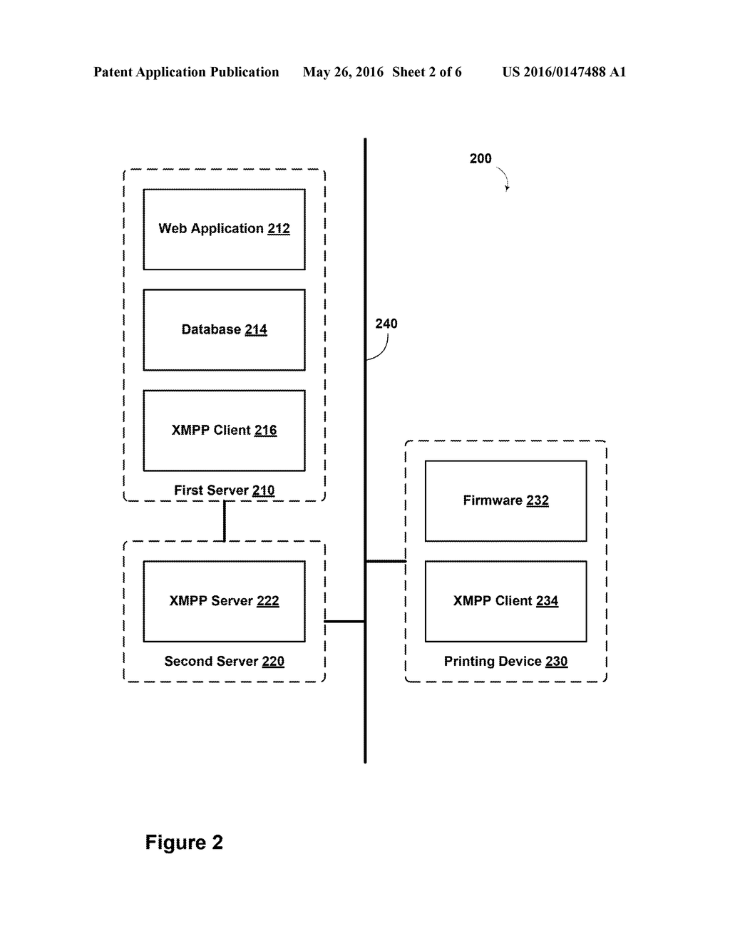 Collaborative Remote Maintenance of Printing Devices via Communication     with Multiple Servers - diagram, schematic, and image 03