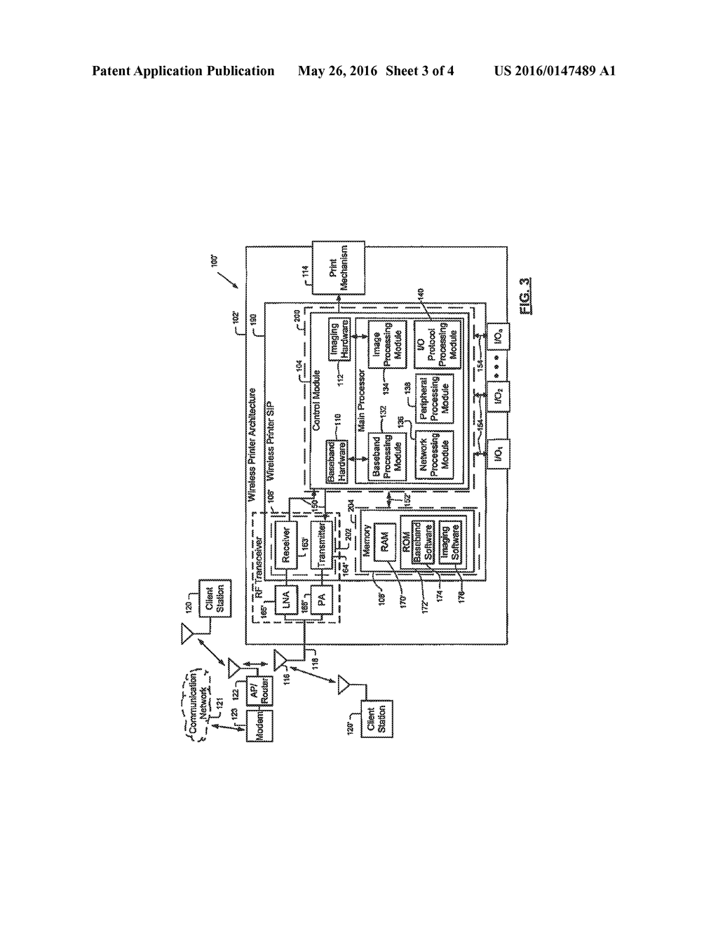 METHODS AND APPARATUS FOR WIRELESSLY INITIATING PRINTING AT A PRINTER - diagram, schematic, and image 04