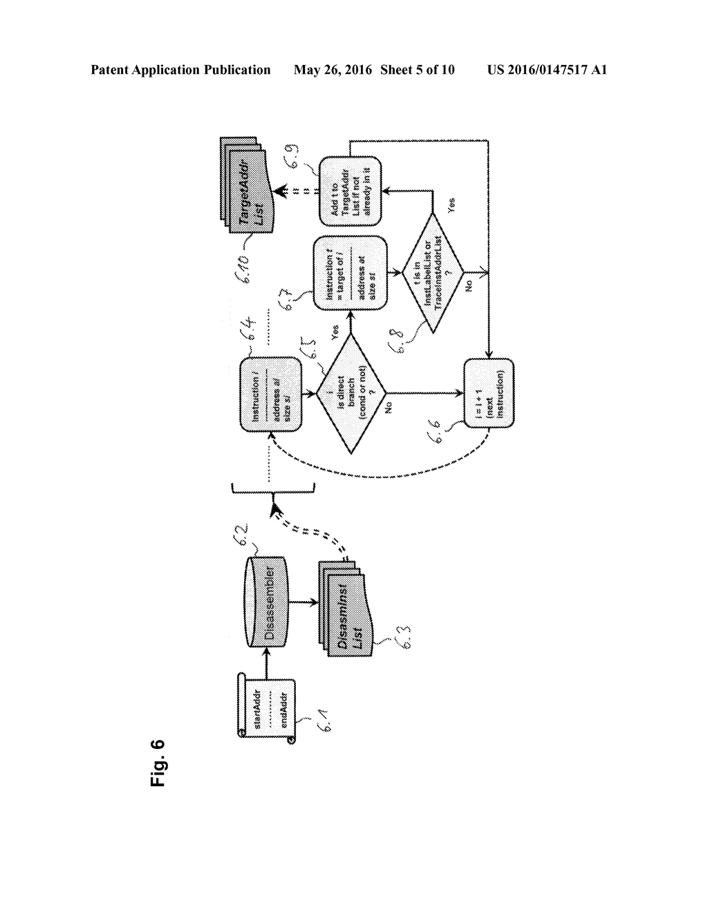 METHOD AND COMPUTER PROGRAM PRODUCT FOR DISASSEMBLING A MIXED MACHINE CODE - diagram, schematic, and image 06