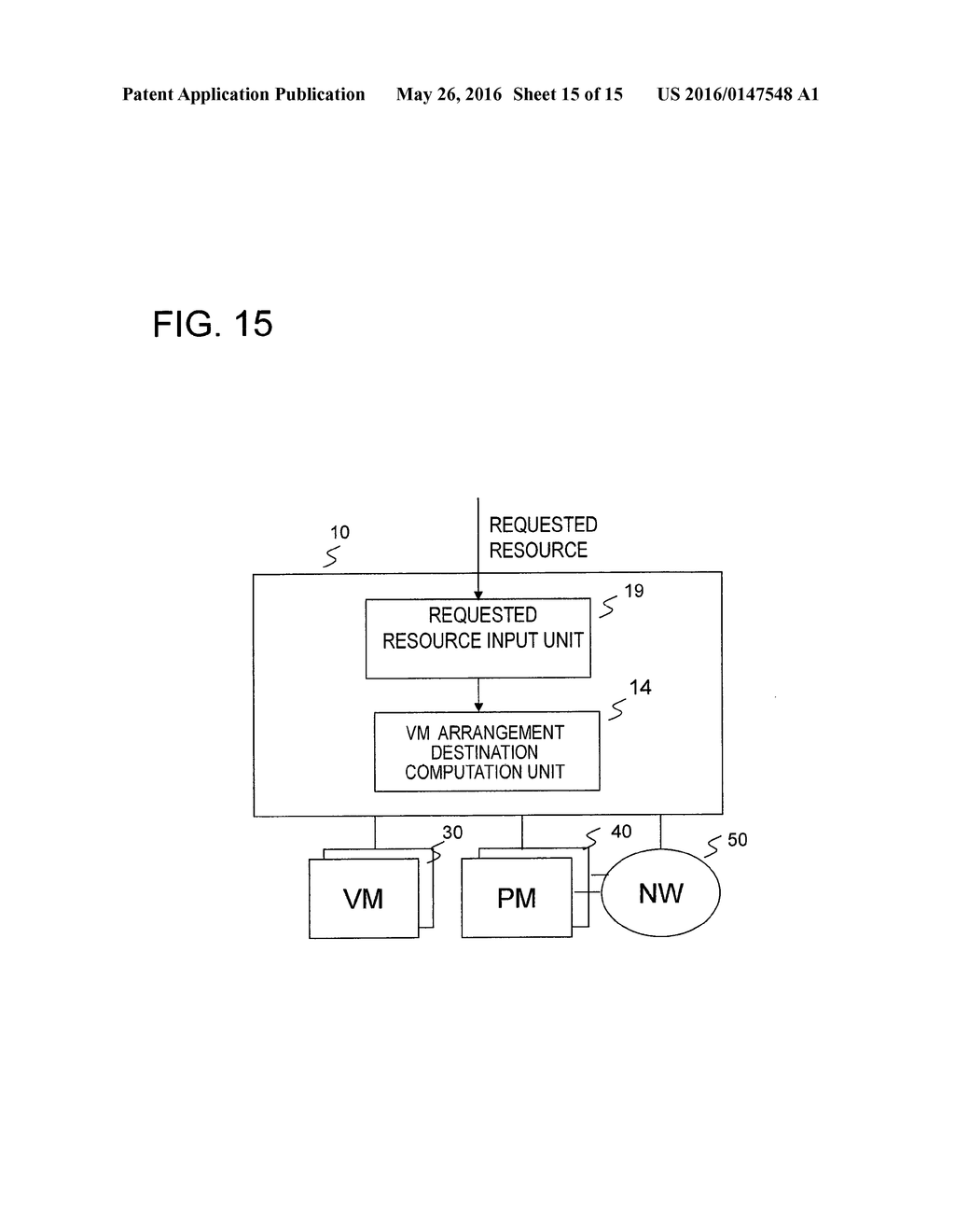 VIRTUAL MACHINE ARRANGEMENT DESIGN APPARATUS AND METHOD , SYSTEM, AND     PROGRAM - diagram, schematic, and image 16