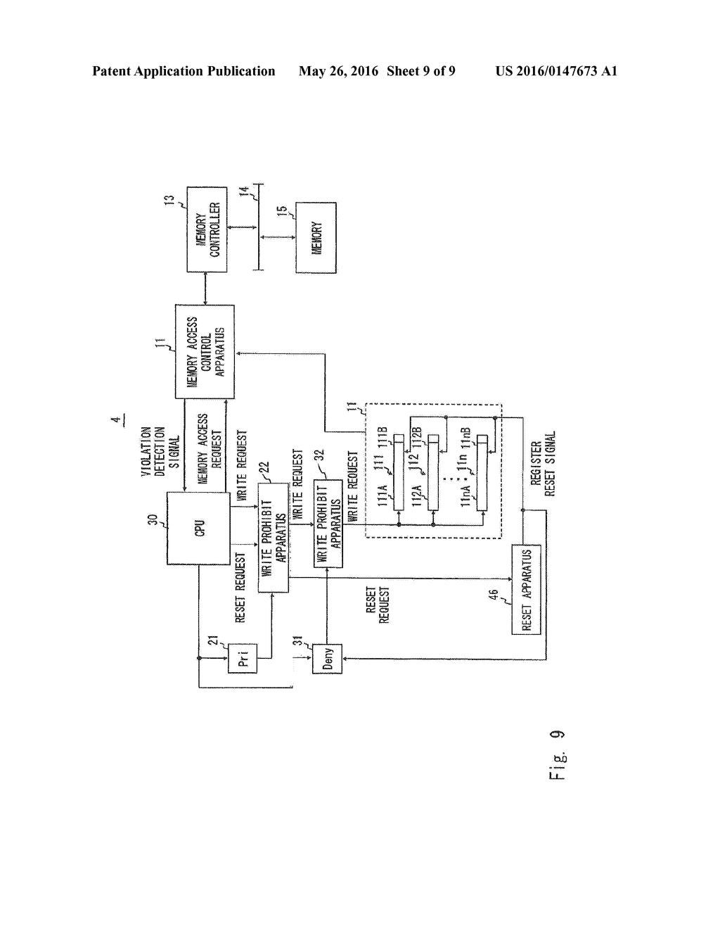 MICROCOMPUTER AND METHOD FOR CONTROLLING MEMORY ACCESS - diagram, schematic, and image 10