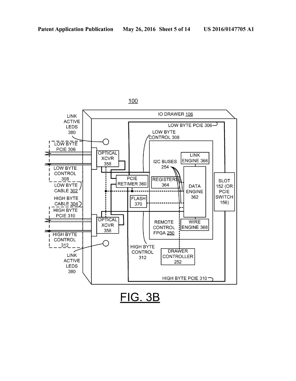 IMPLEMENTING HEALTH CHECK FOR OPTICAL CABLE ATTACHED PCIE ENCLOSURE - diagram, schematic, and image 06