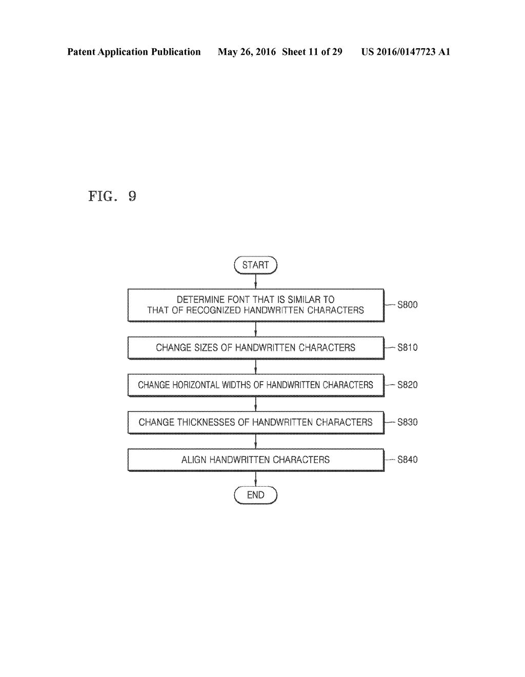 METHOD AND DEVICE FOR AMENDING HANDWRITTEN CHARACTERS - diagram, schematic, and image 12