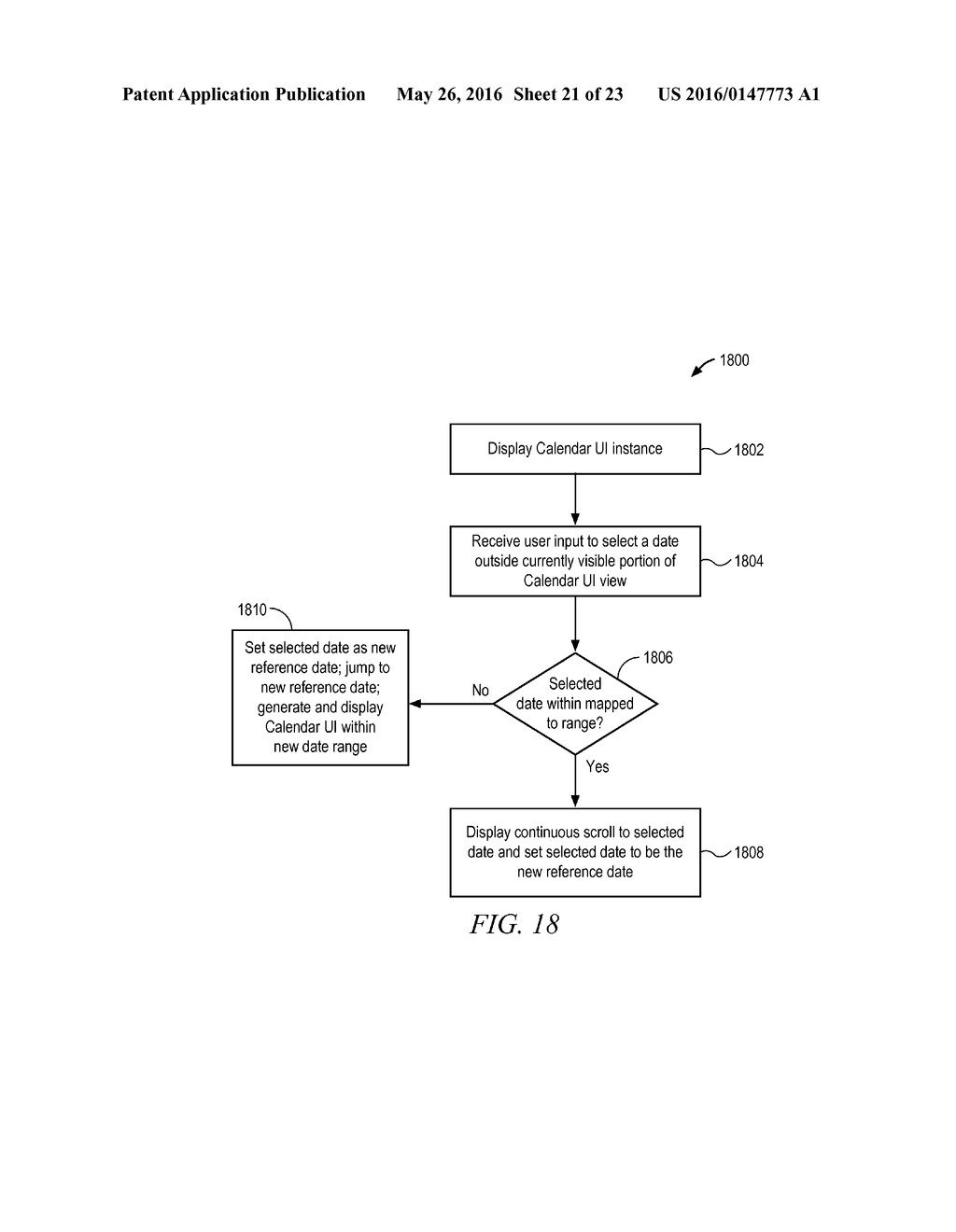 SERVER SIDE SYSTEM AND METHOD FOR SEARCH BACKED CALENDAR USER INTERFACE - diagram, schematic, and image 22