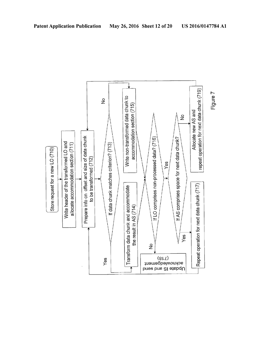 SYSTEMS AND METHODS FOR TRANSFORMATION OF LOGICAL DATA OBJECTS FOR STORAGE - diagram, schematic, and image 13