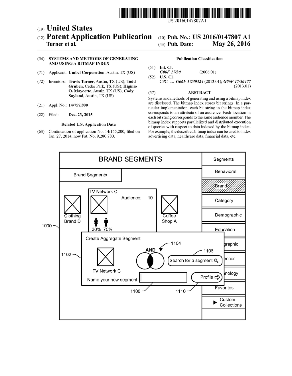 Systems and methods of generating and using a bitmap index - diagram, schematic, and image 01