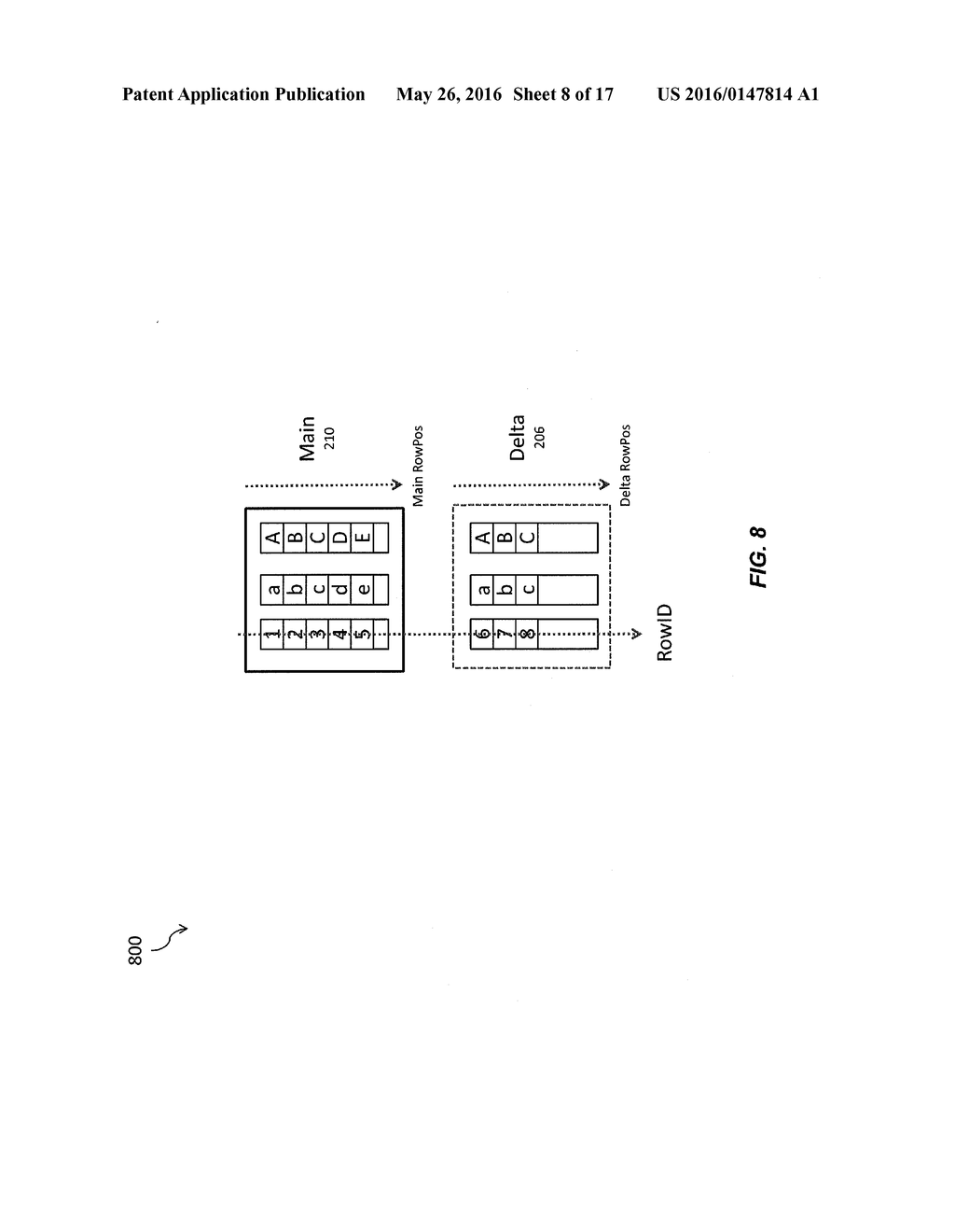 In-Memory Database System Providing Lockless Read and Write Operations for     OLAP and OLTP Transactions - diagram, schematic, and image 09