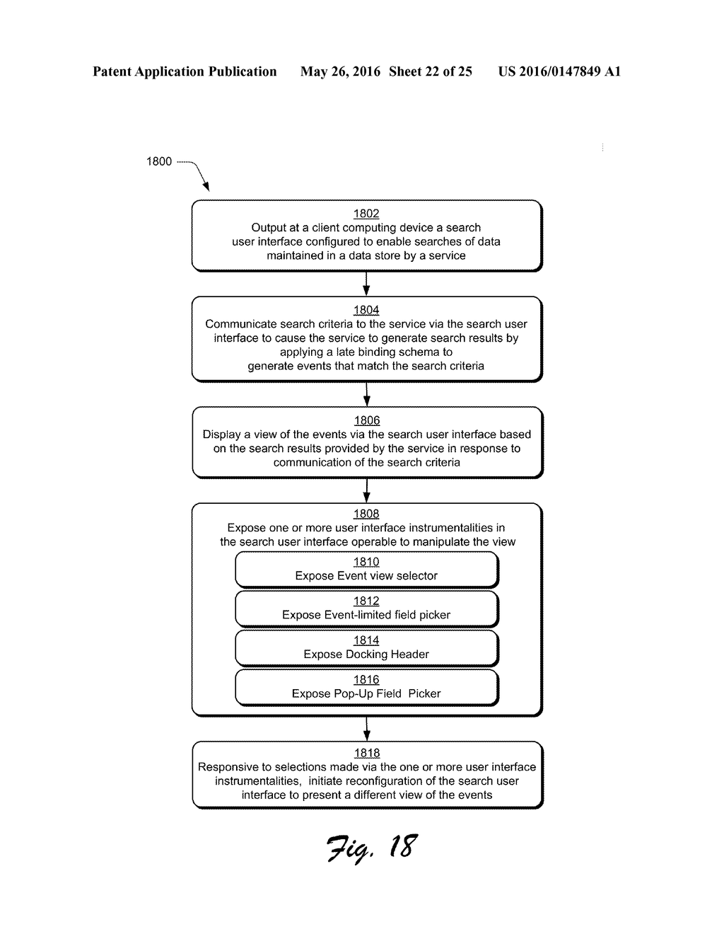 GENERATING ALTERNATE VIEWS OF SEARCH DISPLAY INTERFACES - diagram, schematic, and image 23