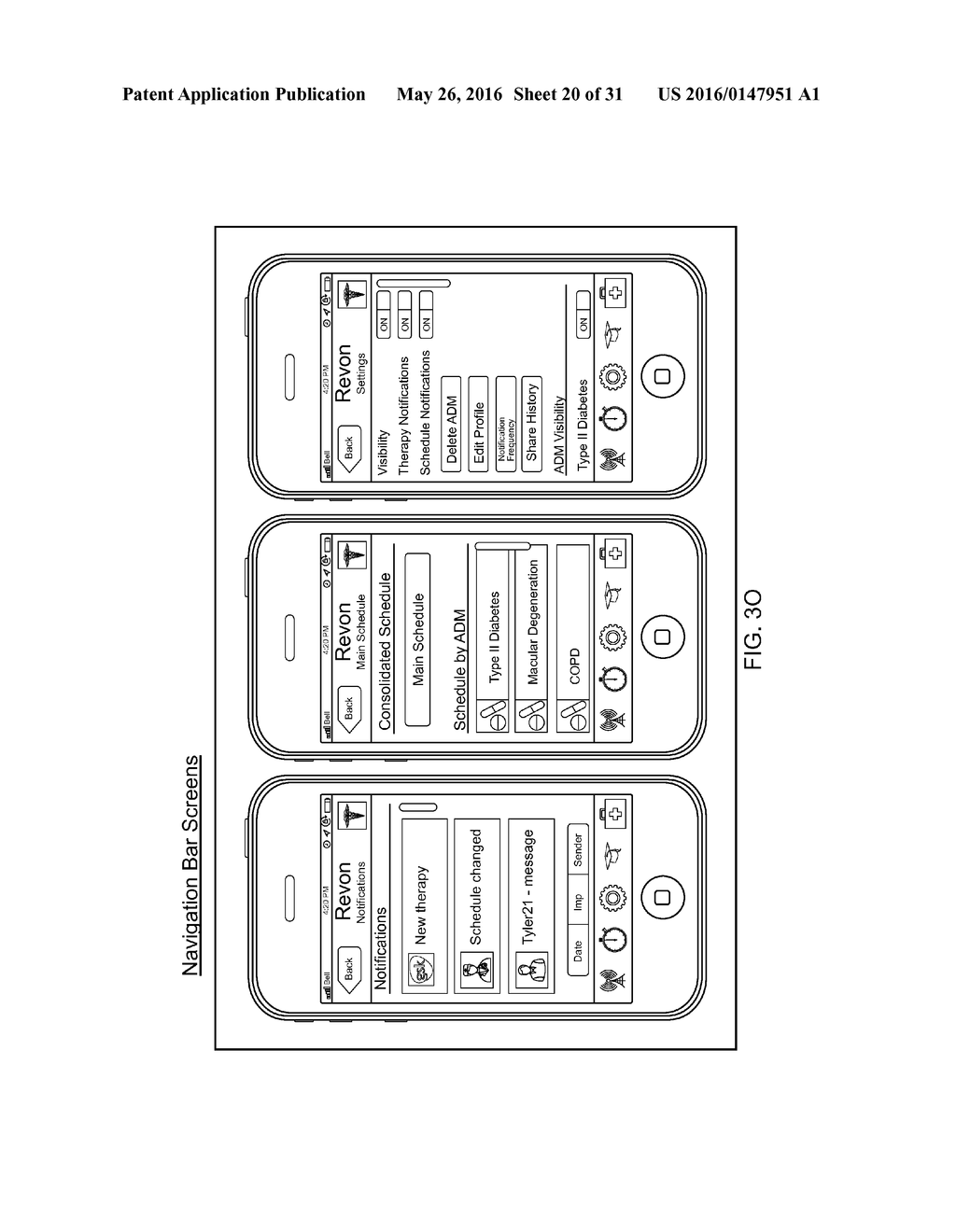 SCHEDULE-BASED ELECTRONIC MEDICAL RECORD MODULES, APPLICATIONS, AND USES     THEREOF - diagram, schematic, and image 21