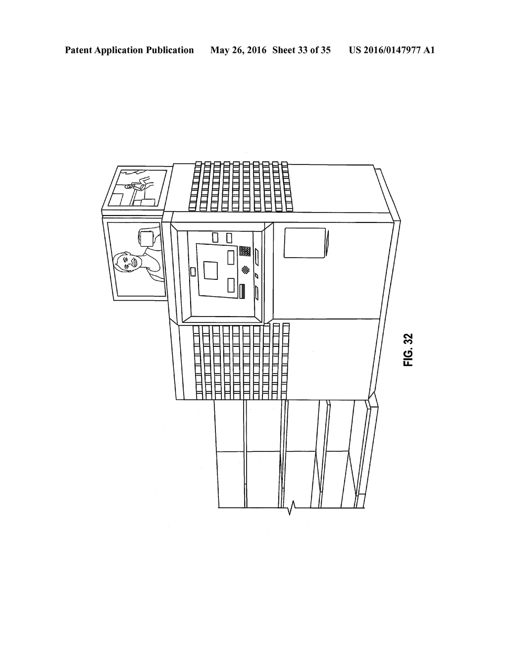 Secure Cabinet for Dispensing Items - diagram, schematic, and image 34