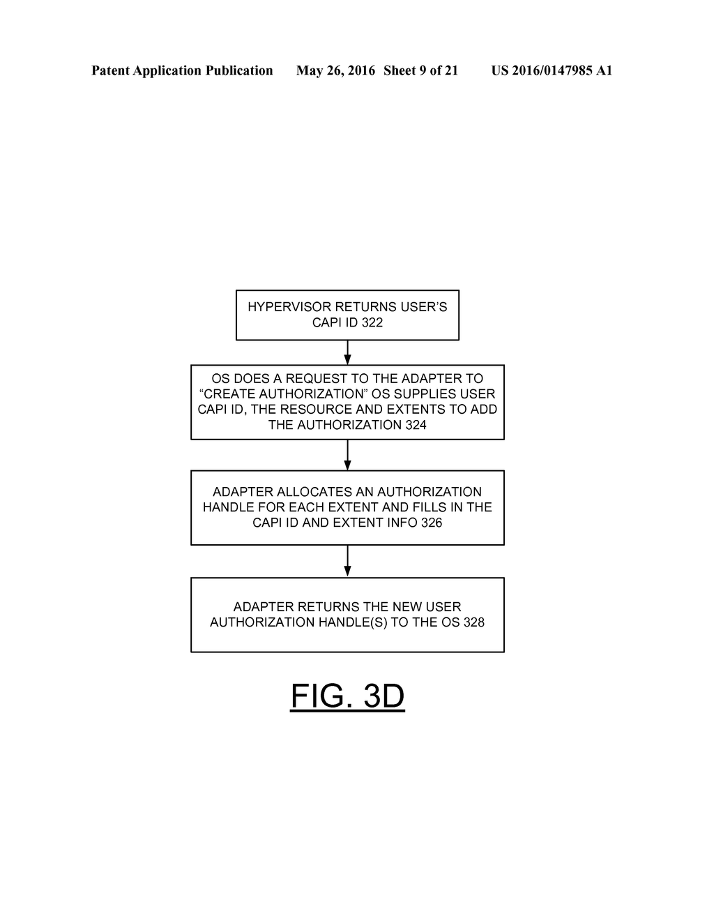 IMPLEMENTING EXTENT GRANULARITY AUTHORIZATION PROCESSING IN CAPI ADAPTERS - diagram, schematic, and image 10