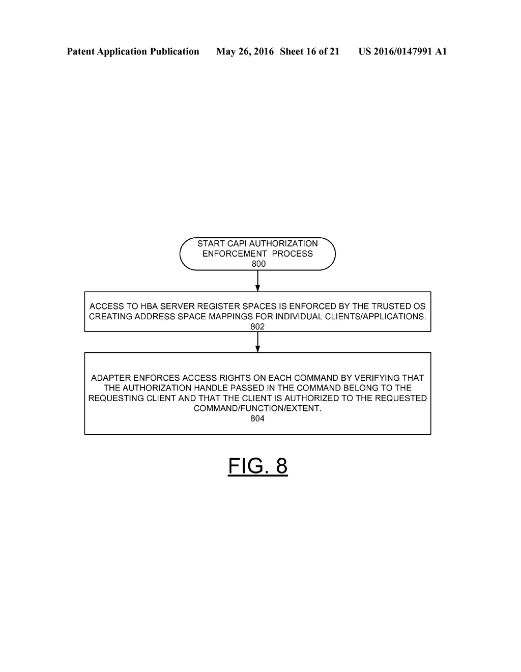 IMPLEMENTING EXTENT GRANULARITY AUTHORIZATION AND DEAUTHORIZATION     PROCESSING IN CAPI ADAPTERS - diagram, schematic, and image 17