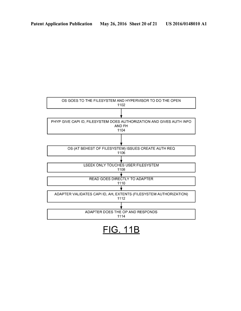 IMPLEMENTING EXTENT GRANULARITY AUTHORIZATION PROCESSING IN CAPI ADAPTERS - diagram, schematic, and image 21