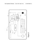 Radio Frequency Powered Smart, Debit and Credit Card System Employing a     Light Sensor to Enable Authorized Transactions diagram and image