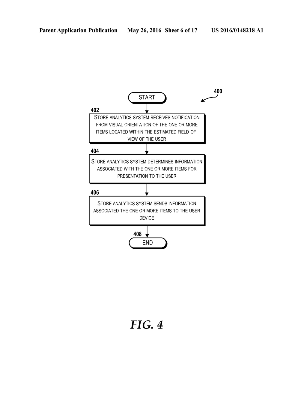 Customer Service Based Upon In-Store Field-of-View and Analytics - diagram, schematic, and image 07