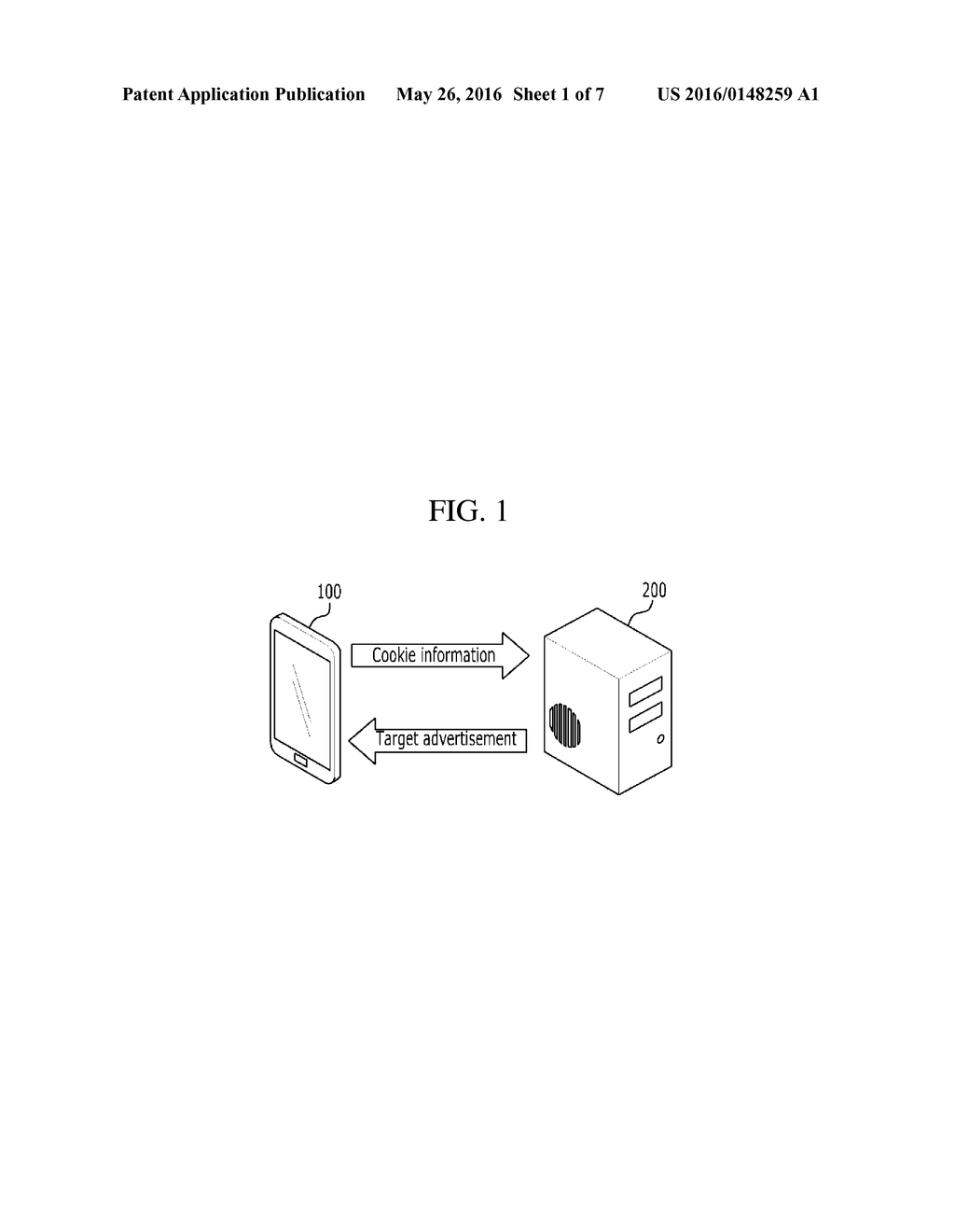 METHOD OF MANAGING COOKIE INFORMATION FOR TARGET ADVERTISEMENT AND     APPLICATION FOR MANAGING COOKIE INFORMATION - diagram, schematic, and image 02