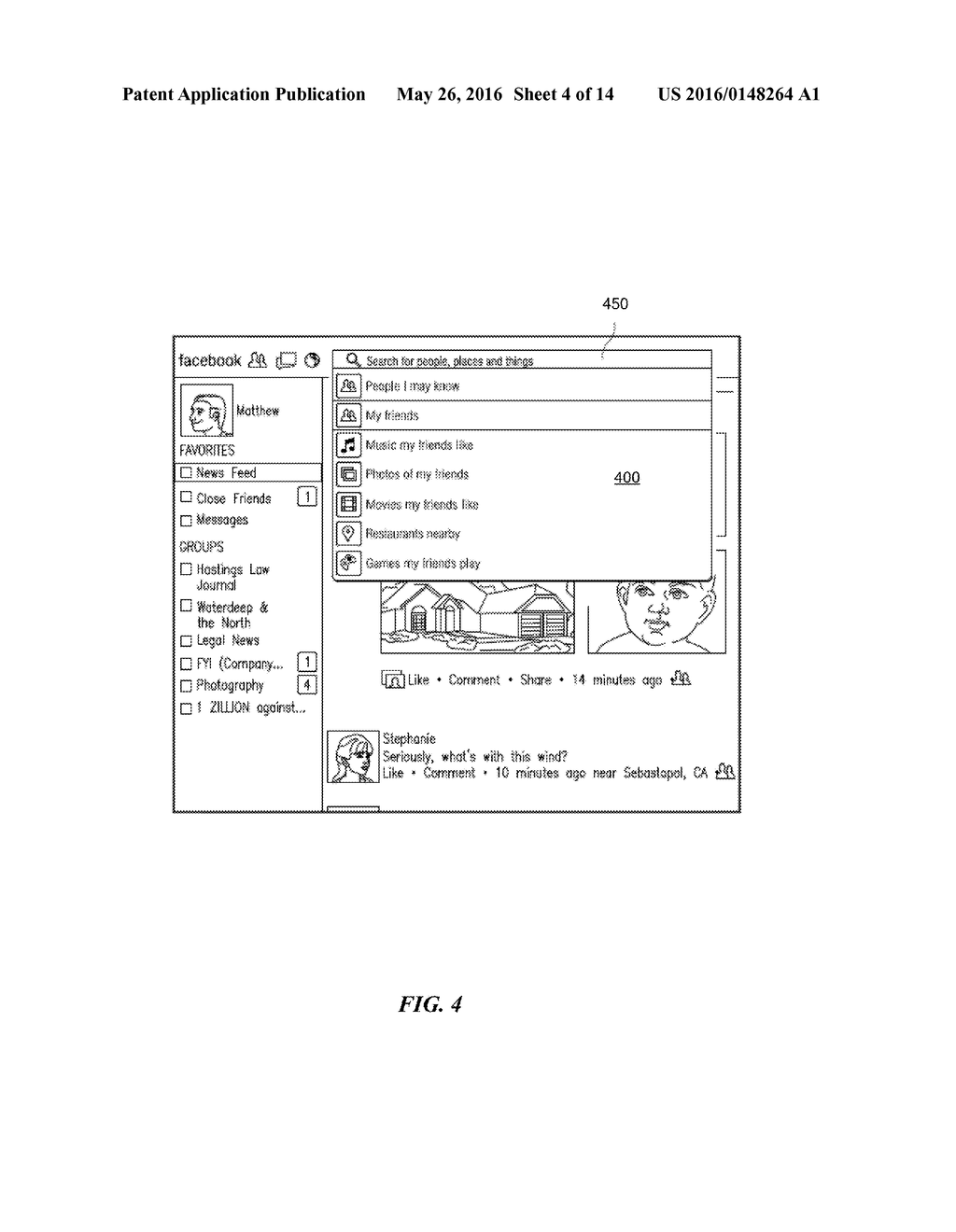 Searching for Offers and Advertisements on Online Social Networks - diagram, schematic, and image 05