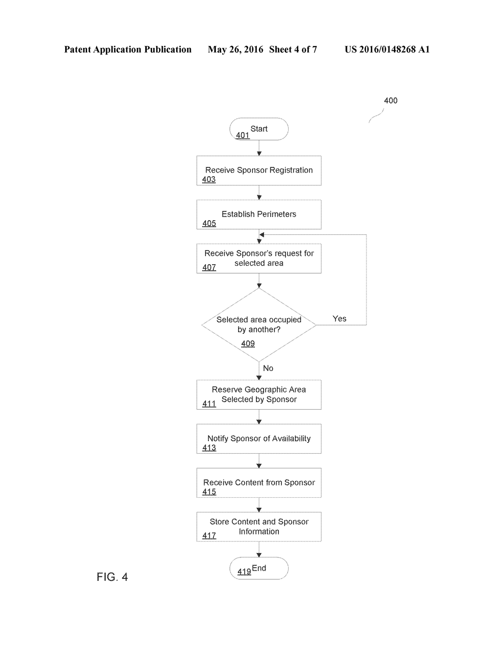 Exclusive Delivery of Content Within Geographic Areas - diagram, schematic, and image 05