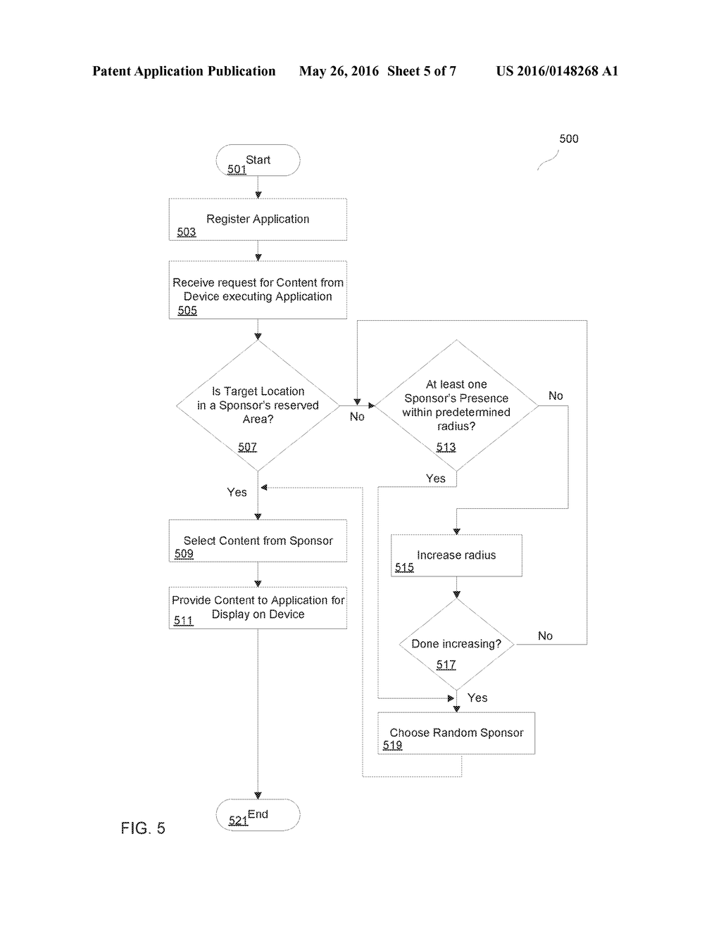 Exclusive Delivery of Content Within Geographic Areas - diagram, schematic, and image 06