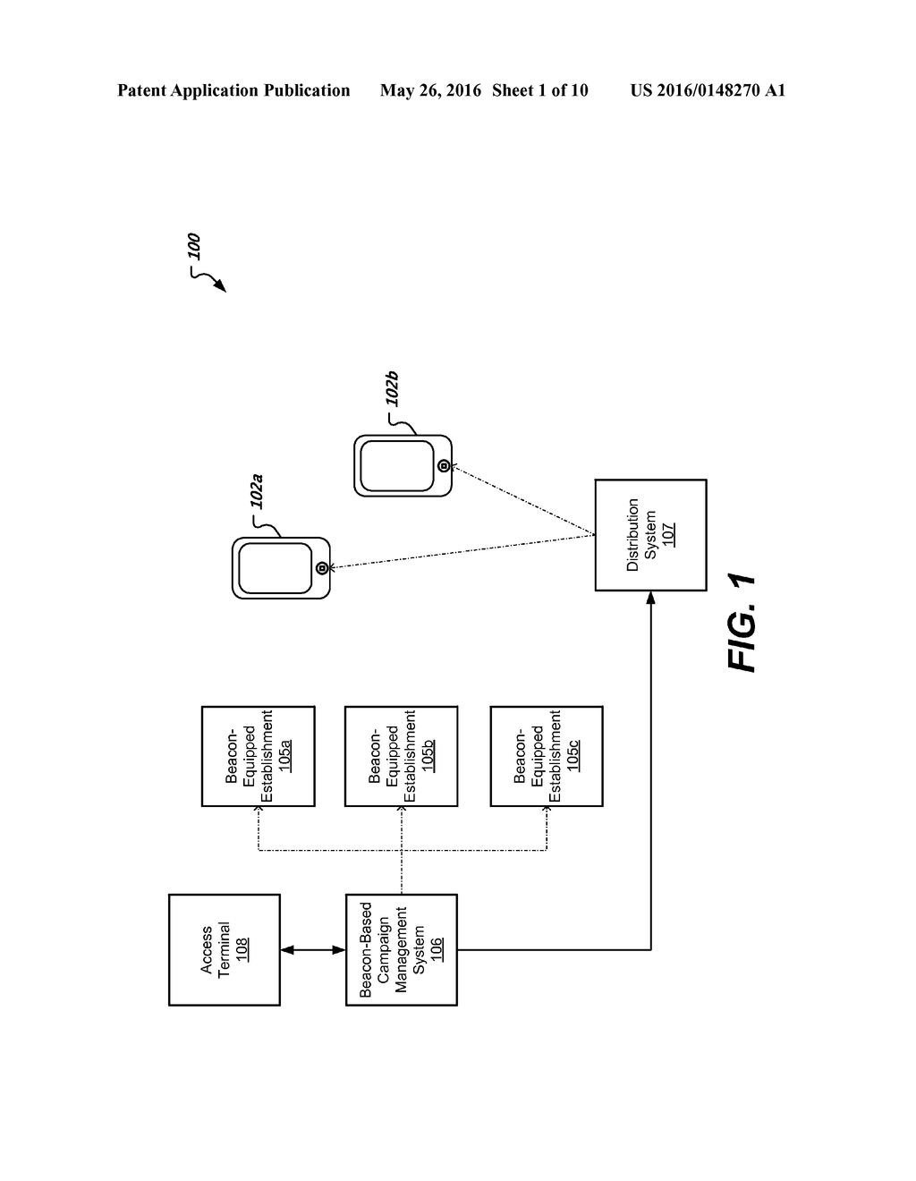 Campaign Management Systems for Creating and Managing Beacon Based     Campaigns - diagram, schematic, and image 02