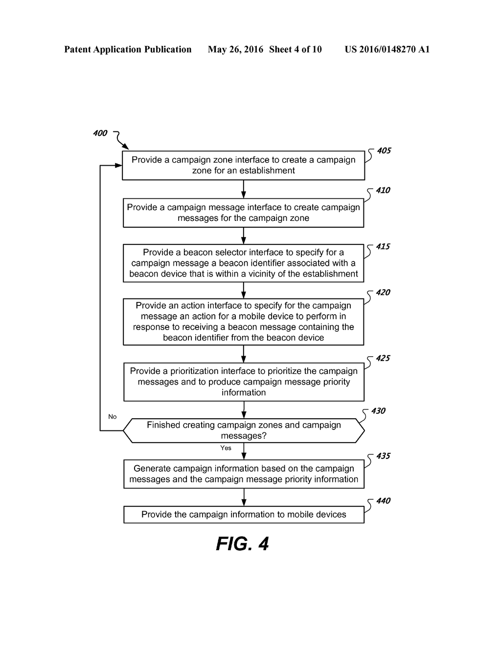 Campaign Management Systems for Creating and Managing Beacon Based     Campaigns - diagram, schematic, and image 05