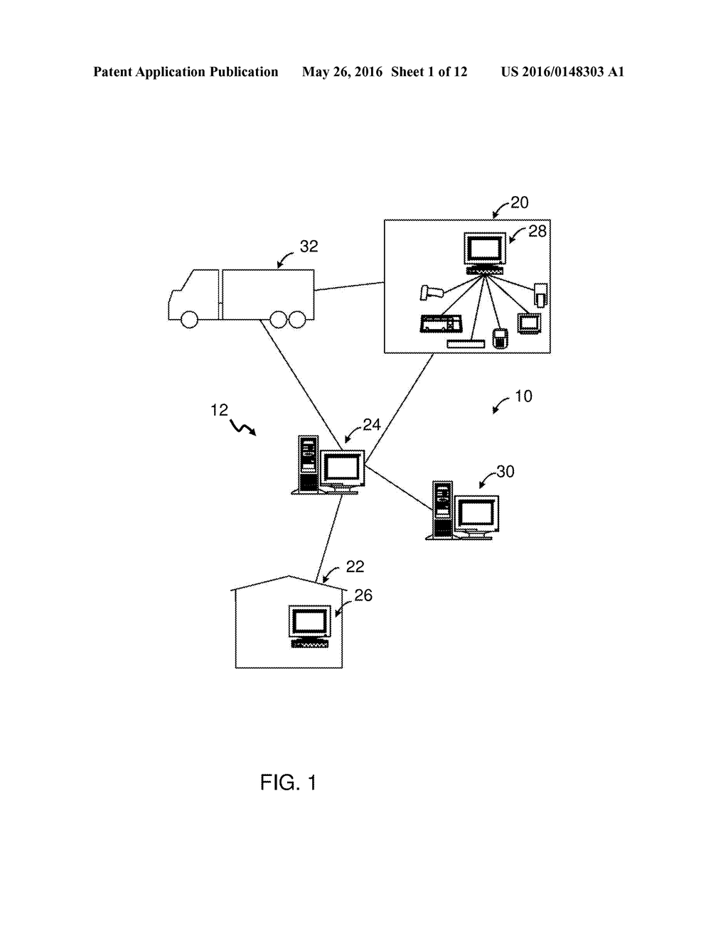 SYSTEM, METHOD, AND NON-TRANSITORY COMPUTER-READABLE STORAGE MEDIA FOR     ALLOWING A CUSTOMER TO PLACE ORDERS REMOTELY AND FOR AUTOMATICALLY ADDING     GOODS TO AN ORDER BASED ON HISTORICAL DATA - diagram, schematic, and image 02