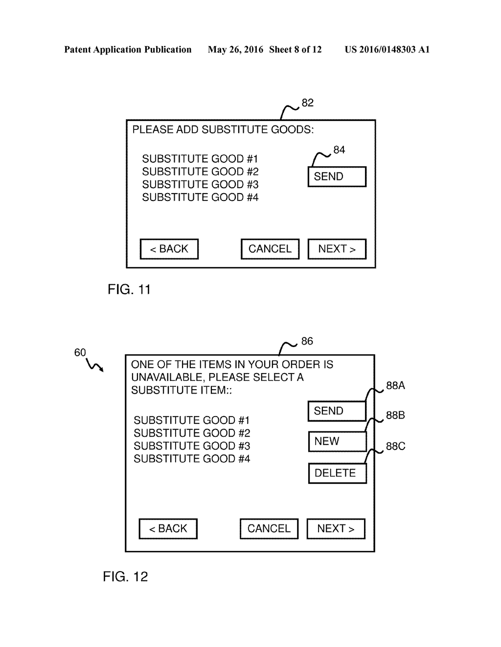 SYSTEM, METHOD, AND NON-TRANSITORY COMPUTER-READABLE STORAGE MEDIA FOR     ALLOWING A CUSTOMER TO PLACE ORDERS REMOTELY AND FOR AUTOMATICALLY ADDING     GOODS TO AN ORDER BASED ON HISTORICAL DATA - diagram, schematic, and image 09