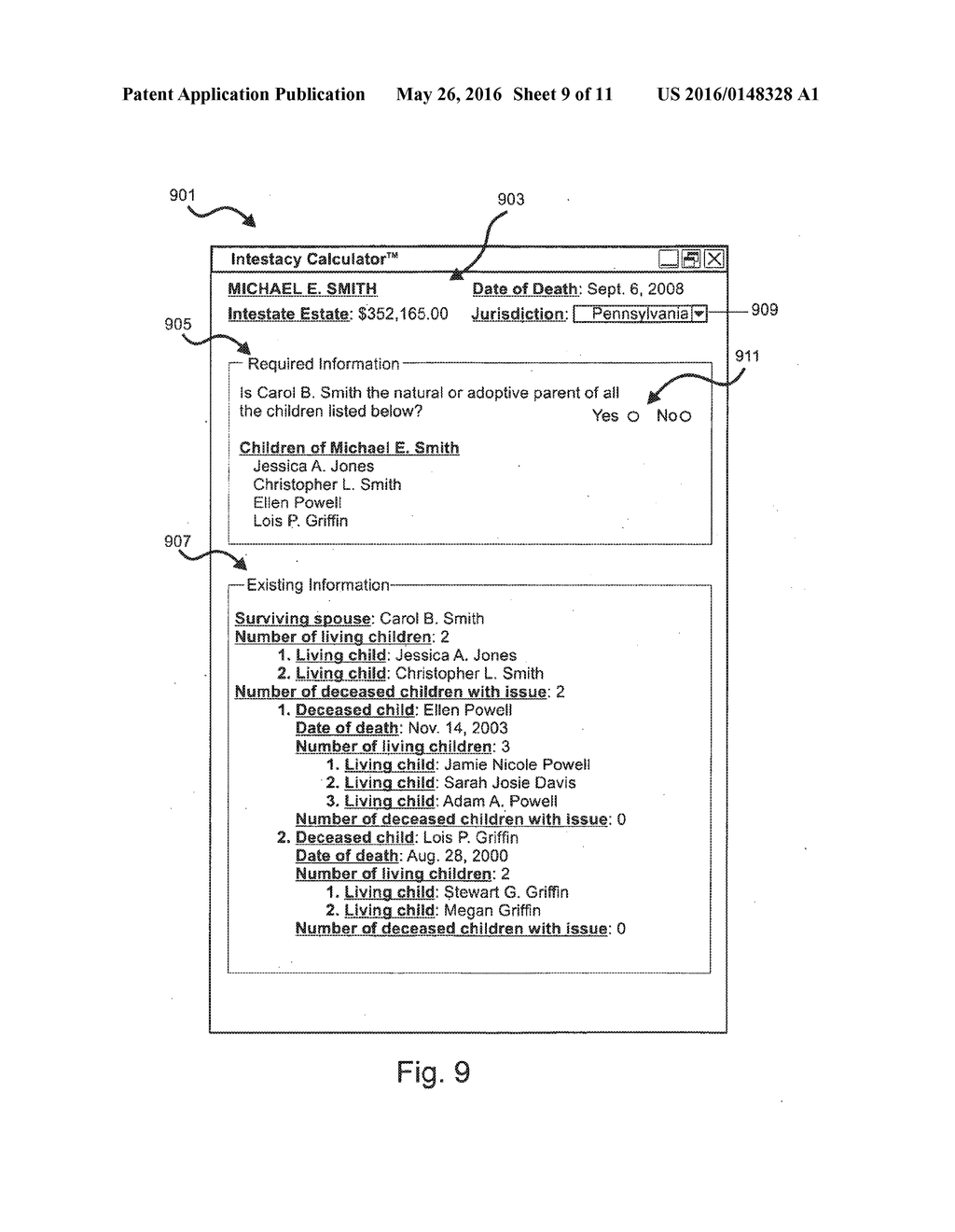 ASCERTAINING THE LEGAL DISTRIBUTION OF INTESTATE PROPERTY - diagram, schematic, and image 10