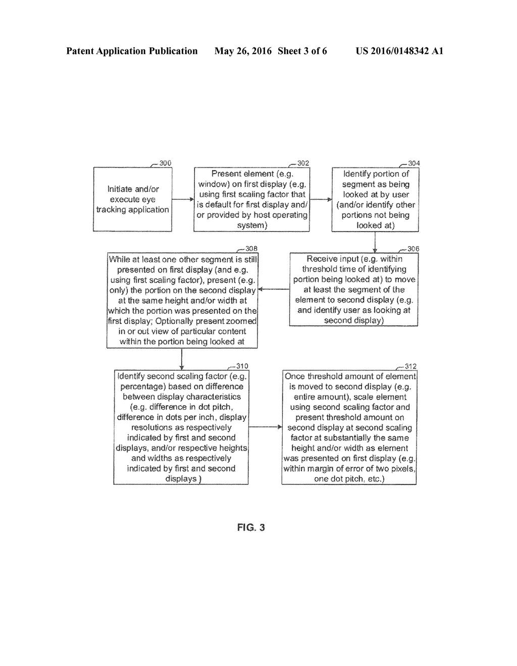 MOVEMENT OF DISPLAYED ELEMENT FROM ONE DISPLAY TO ANOTHER - diagram, schematic, and image 04