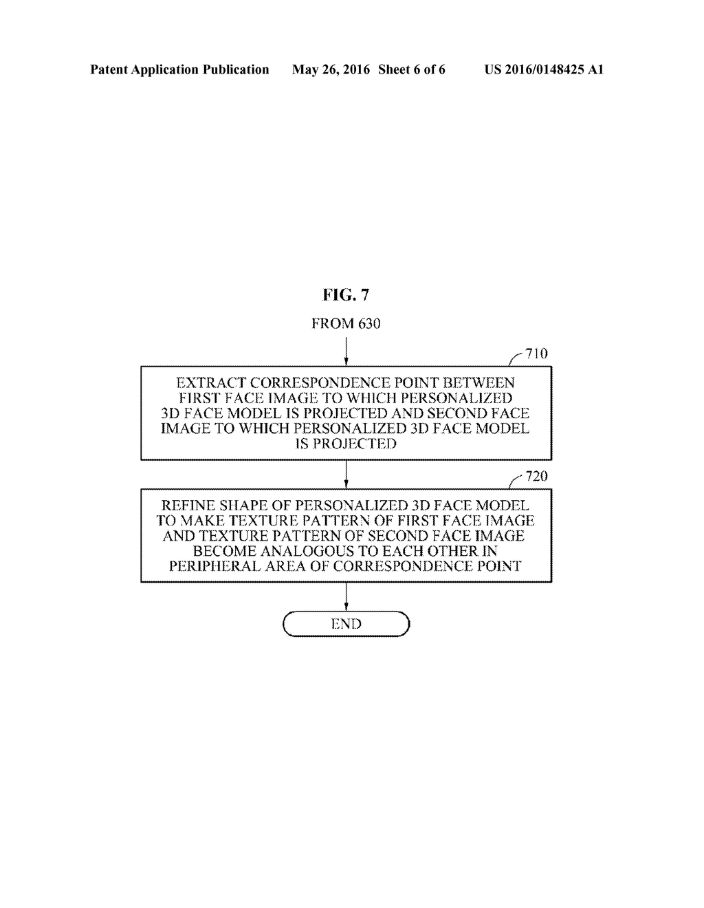 METHOD AND APPARATUS FOR GENERATING PERSONALIZED 3D FACE MODEL - diagram, schematic, and image 07