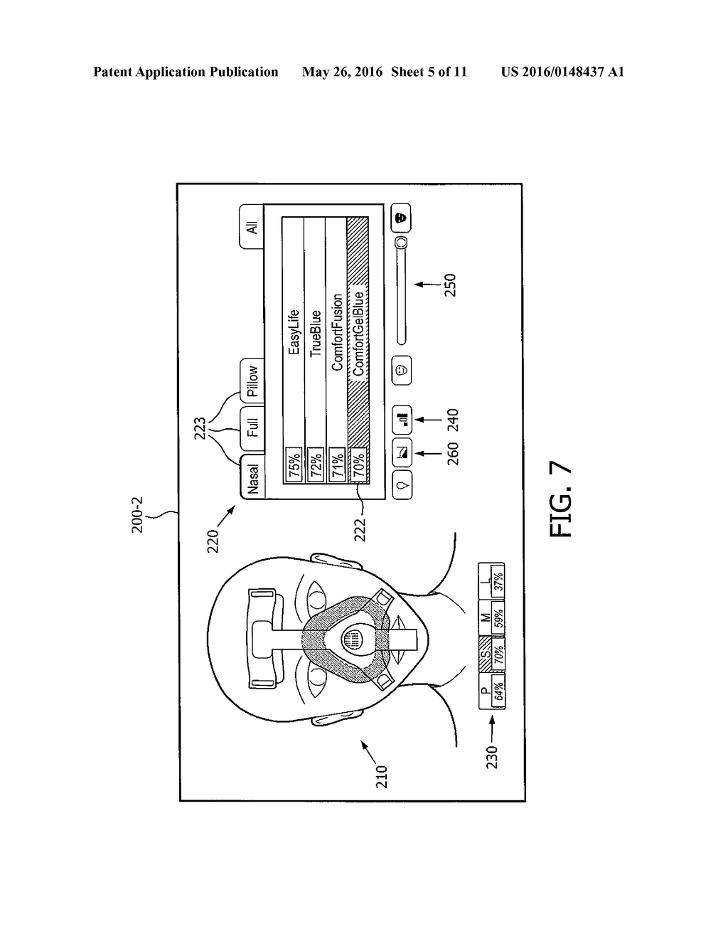 3D PATIENT INTERFACE DEVICE SELECTION SYSTEM AND METHOD - diagram, schematic, and image 06