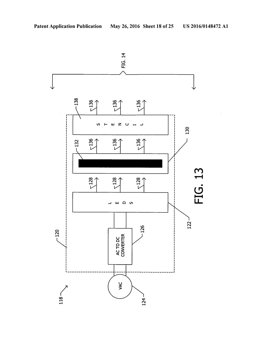 EXIT SIGN ILLUMINATED BY COLOR LEDS - diagram, schematic, and image 19