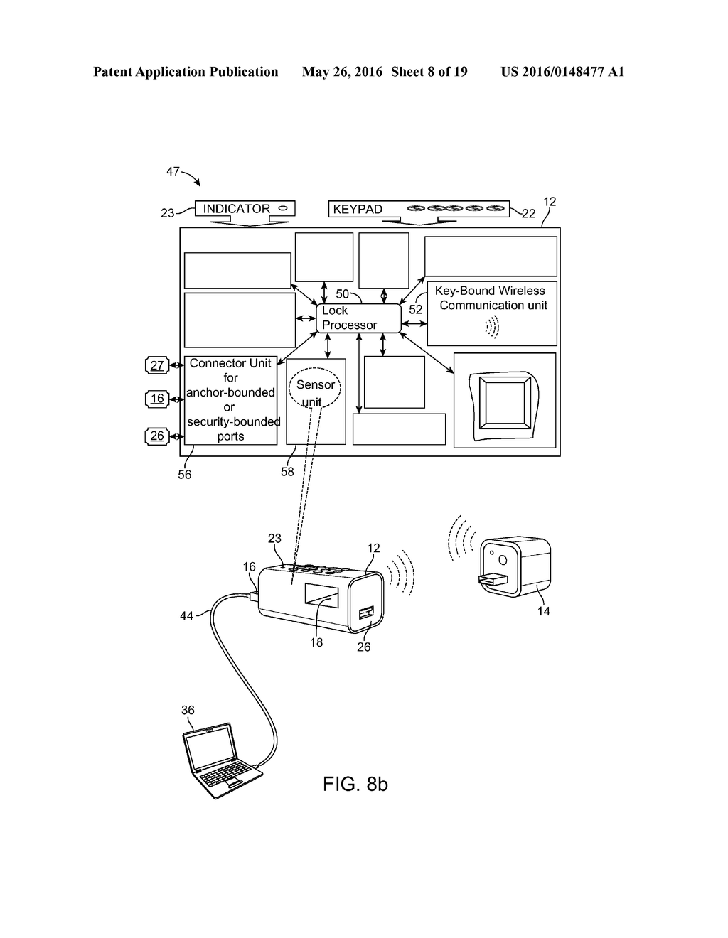 THEFT DETERRENT DEVICE AND METHOD OF USE - diagram, schematic, and image 09