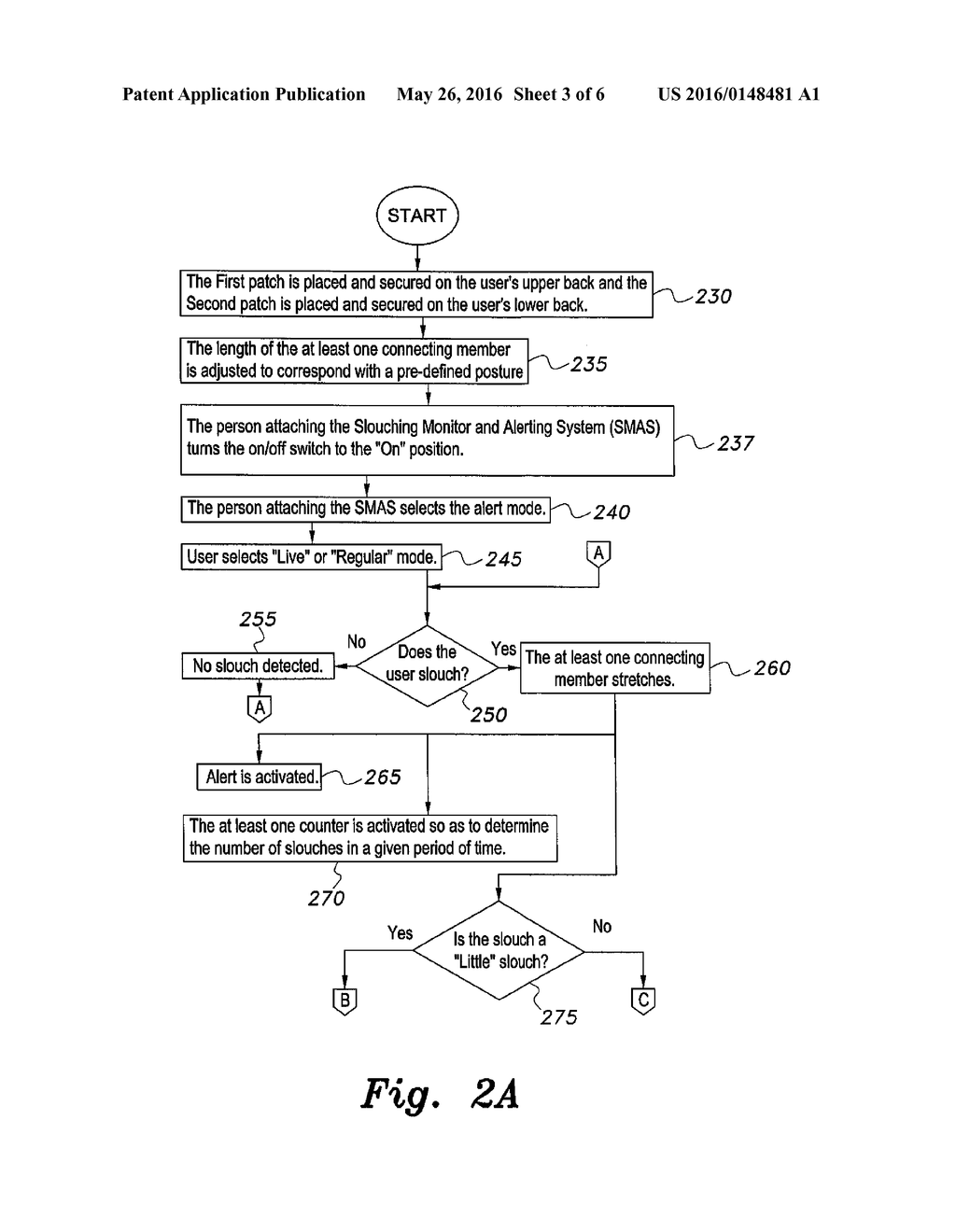 SLOUCHING MONITORING AND ALERTING SYSTEM - diagram, schematic, and image 04