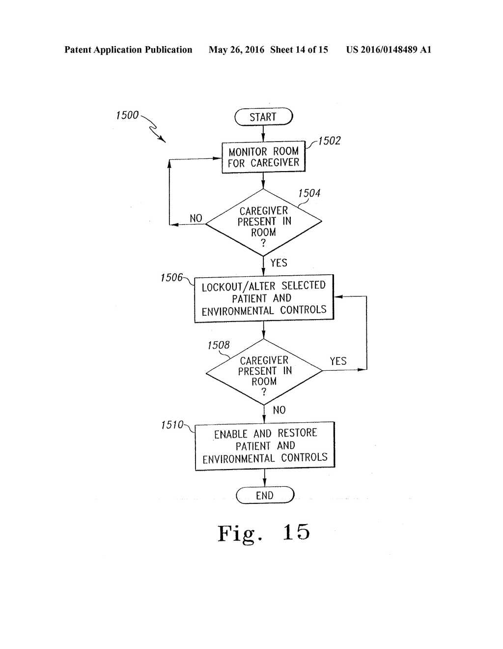 SYSTEM FOR MONITORING CAREGIVERS AND EQUIPMENT - diagram, schematic, and image 15