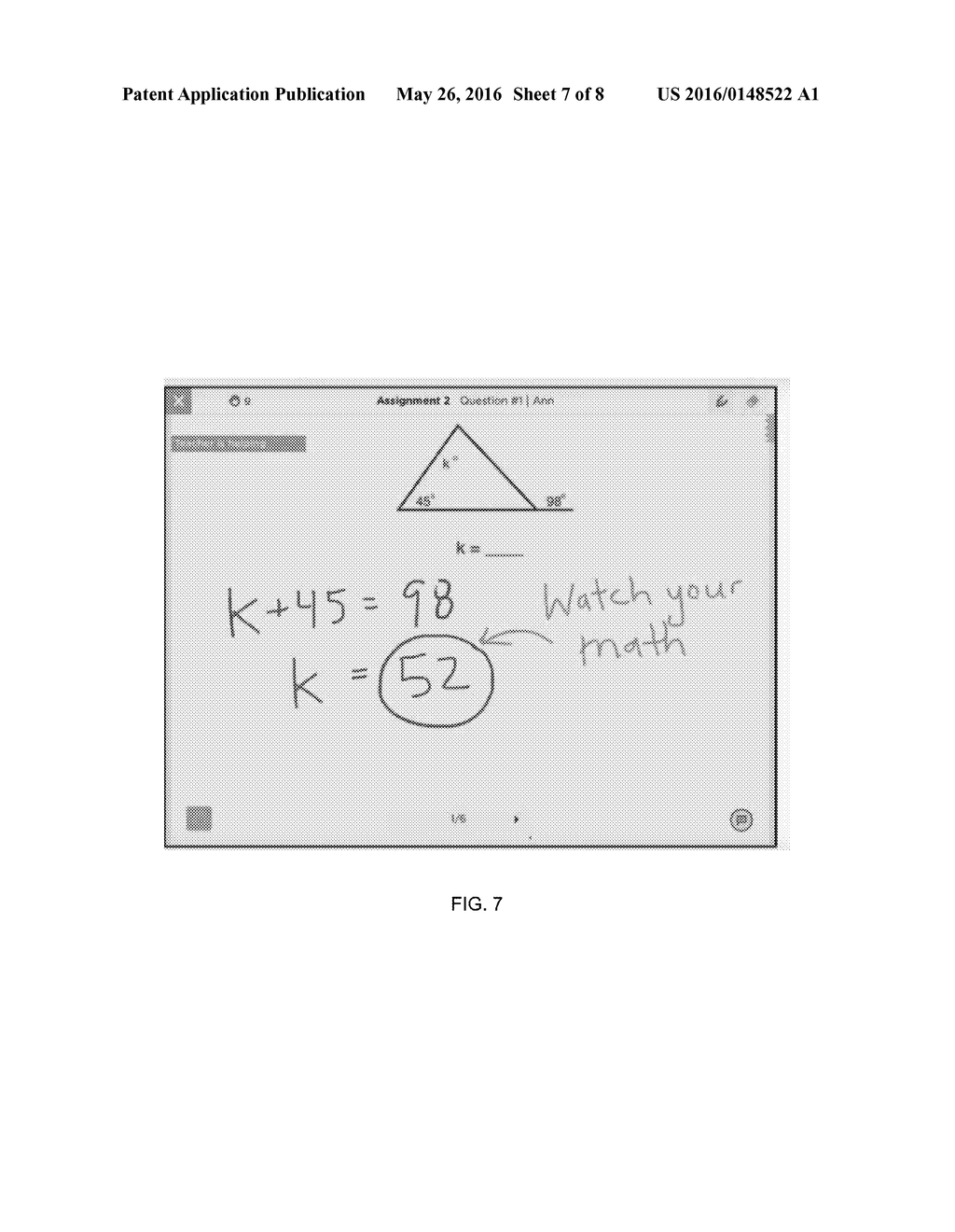 ELECTRONIC EDUCATION SYSTEM FOR ENABLING AN INTERACTIVE LEARNING SESSION - diagram, schematic, and image 08