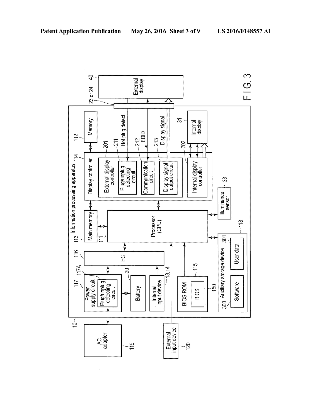 INFORMATION PROCESSING APPARATUS AND METHOD FOR POWER SAVING - diagram, schematic, and image 04