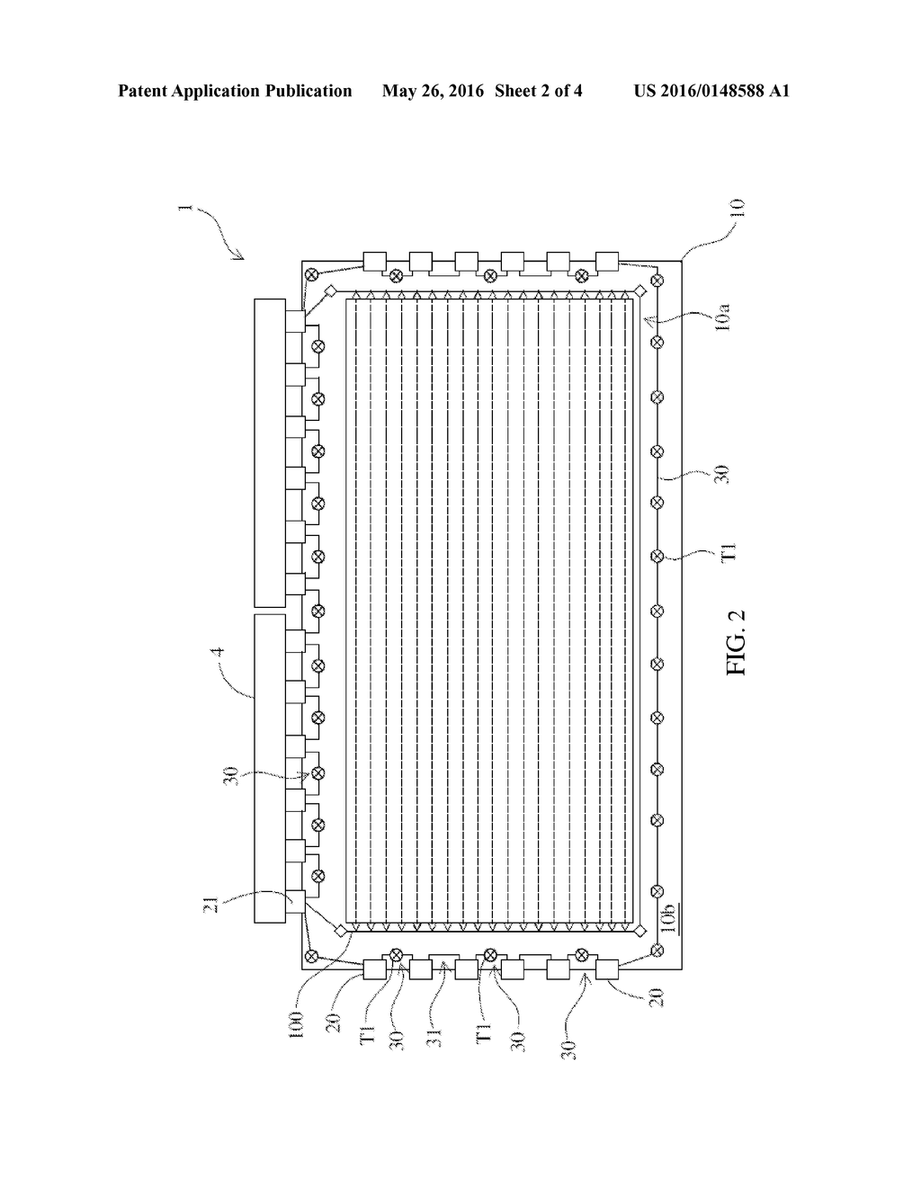 LIQUID CRYSTAL DISPLAY APPARATUS HAVING WIRE-ON-ARRAY STRUCTURE - diagram, schematic, and image 03