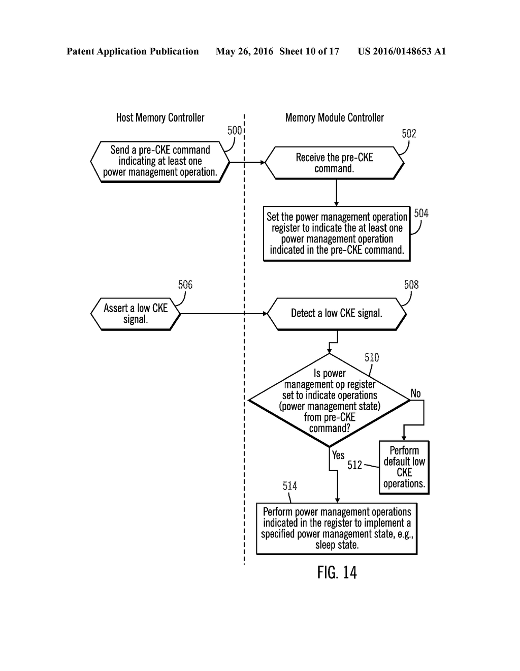 METHOD AND APPARATUS FOR USING A PRE-CLOCK ENABLE COMMAND FOR POWER     MANAGEMENT MODES - diagram, schematic, and image 11