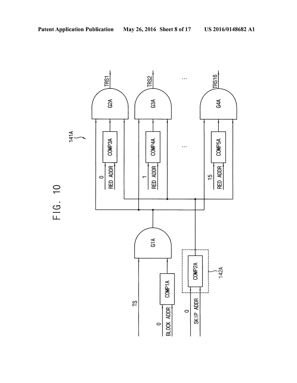 MEMORY DEVICE REDUCING TEST TIME AND COMPUTING SYSTEM INCLUDING THE SAME - diagram, schematic, and image 09