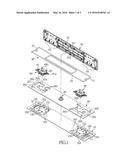 KEY STRUCTURE WITH REDUCED RESONANT NOISE diagram and image