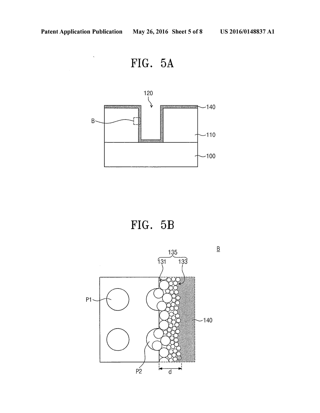 METHOD OF TREATING A POROUS DIELECTRIC LAYER AND A METHOD OF FABRICATING A     SEMICONDUCTOR DEVICE USING THE SAME - diagram, schematic, and image 06