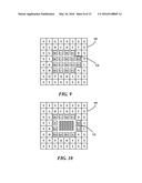 VOLTAGE CONTRAST CHARACTERIZATION STRUCTURES AND METHODS FOR WITHIN CHIP     PROCESS VARIATION CHARACTERIZATION diagram and image