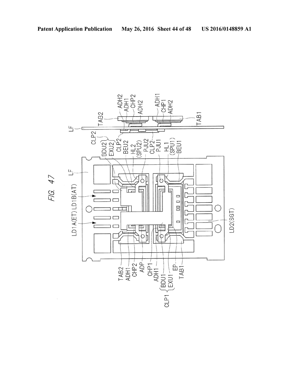 SEMICONDUCTOR DEVICE AND MANUFACTURING METHOD THEREOF - diagram, schematic, and image 45