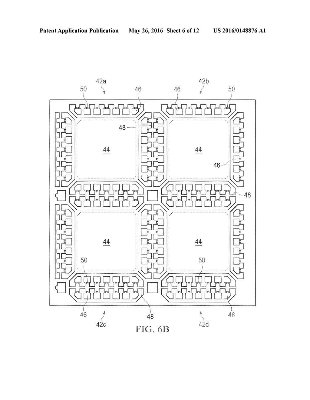 FLAT NO-LEADS PACKAGE WITH IMPROVED CONTACT PINS - diagram, schematic, and image 07